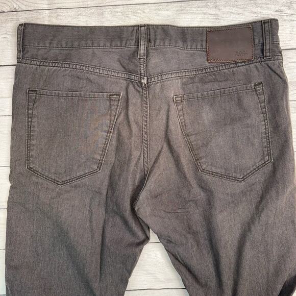 BOSS Hugo Boss Men's Finest Cotton Flannel Casual Pants Brown Size 34 x 32.5 - Picture 9 of 9